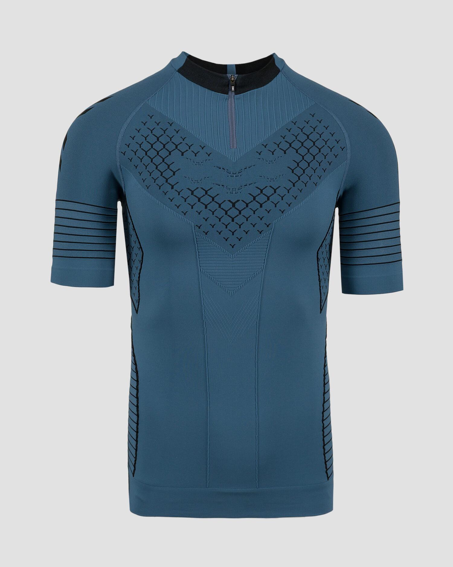 Koszulka biegowa męska X-Bionic Twyce Race Shirt SS Blue