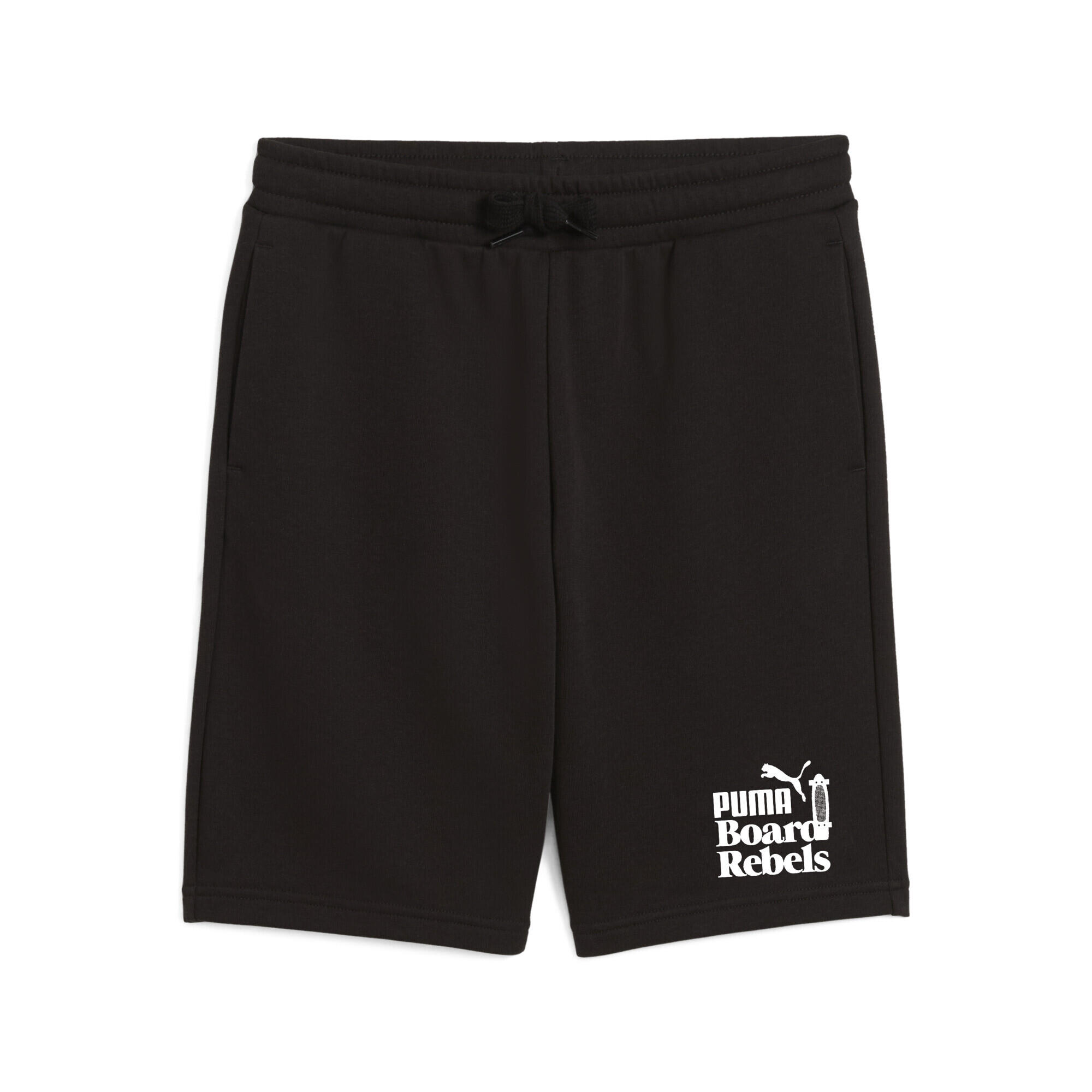 Młodzieżowe długie szorty Mid 90s PUMA Black