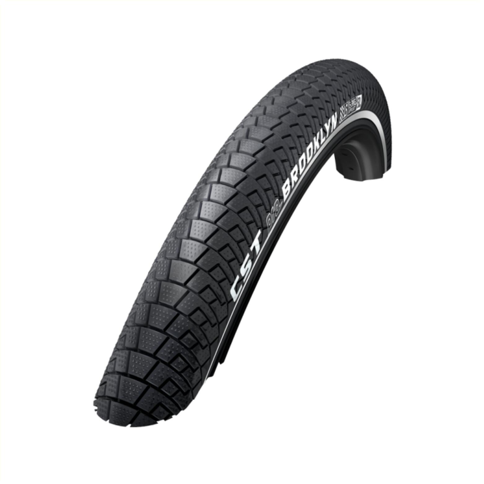 CST Brooklyn Pro 28x2.00 (50-622) miejska 2 mm z odblaskiem