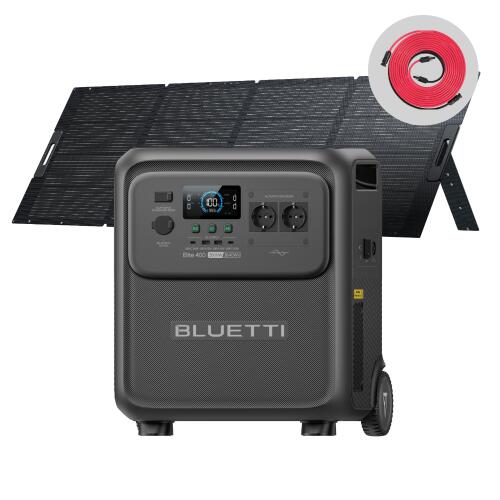 Stacja zasilania Elite 400 + 350W 3840Wh z kołami do zasilania awaryjnego domu