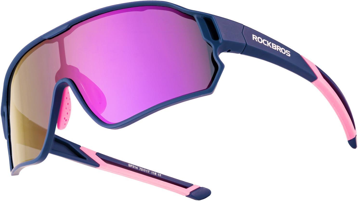 Polaryzowane okulary przeciwsłoneczne sportowe dla dzieci do jazdy na rowerze