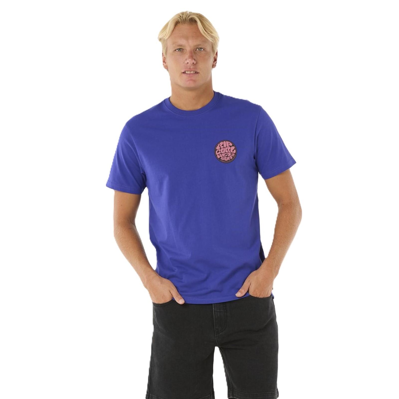 Męska koszulka RIP CURL Wettie Passage Icon Tee niebieska