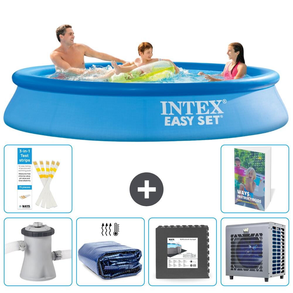 INTEX Basen Easy Set Okrągły - 305x61 cm - 7-częściowy S190