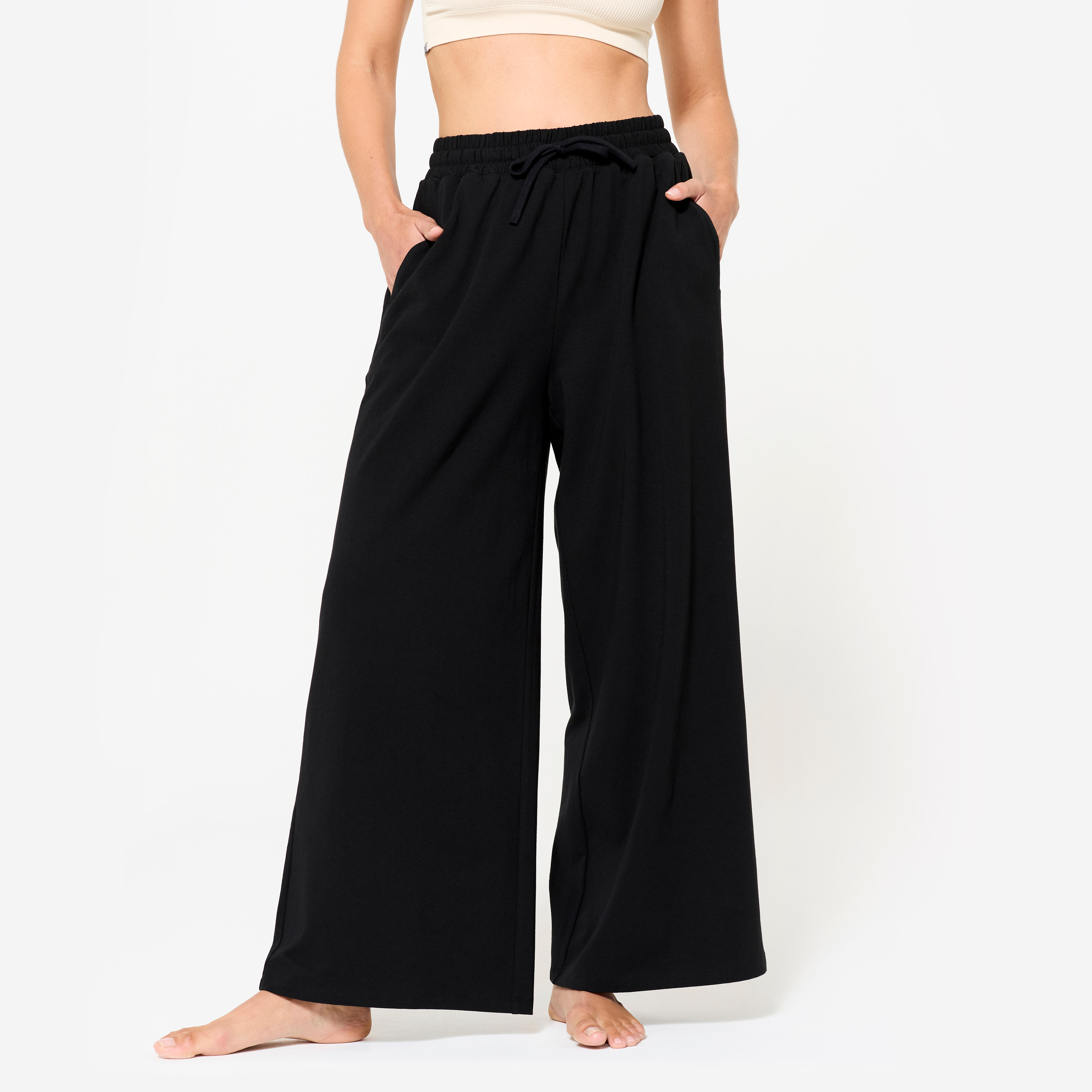 Spodnie dresowe damskie Nyamba Gym & Pilates 520 Flare