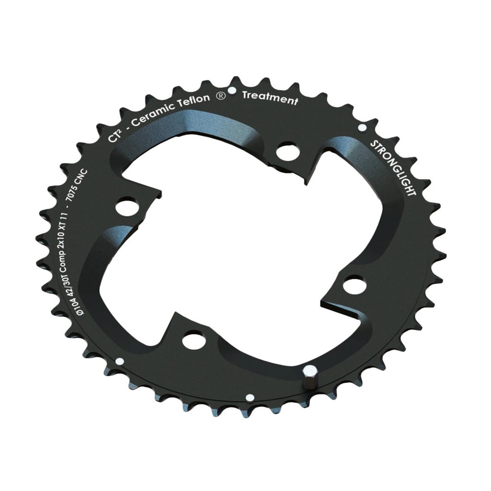 Podwójna zewnętrzna tarcza łańcuchowa MTB Shimano 4BRA XT M785 10V.