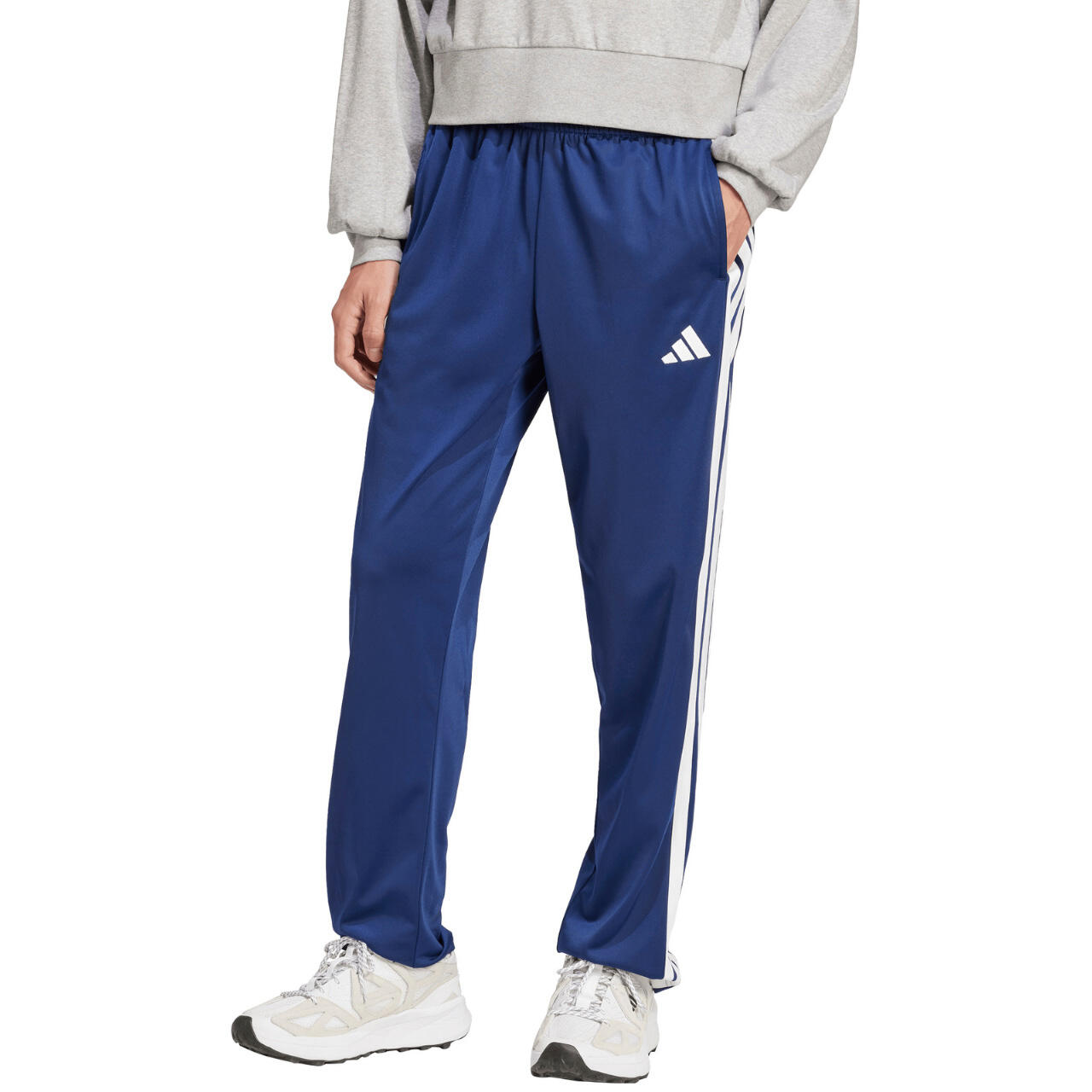 Spodnie męskie adidas Tricot Regular Fit Open Hem