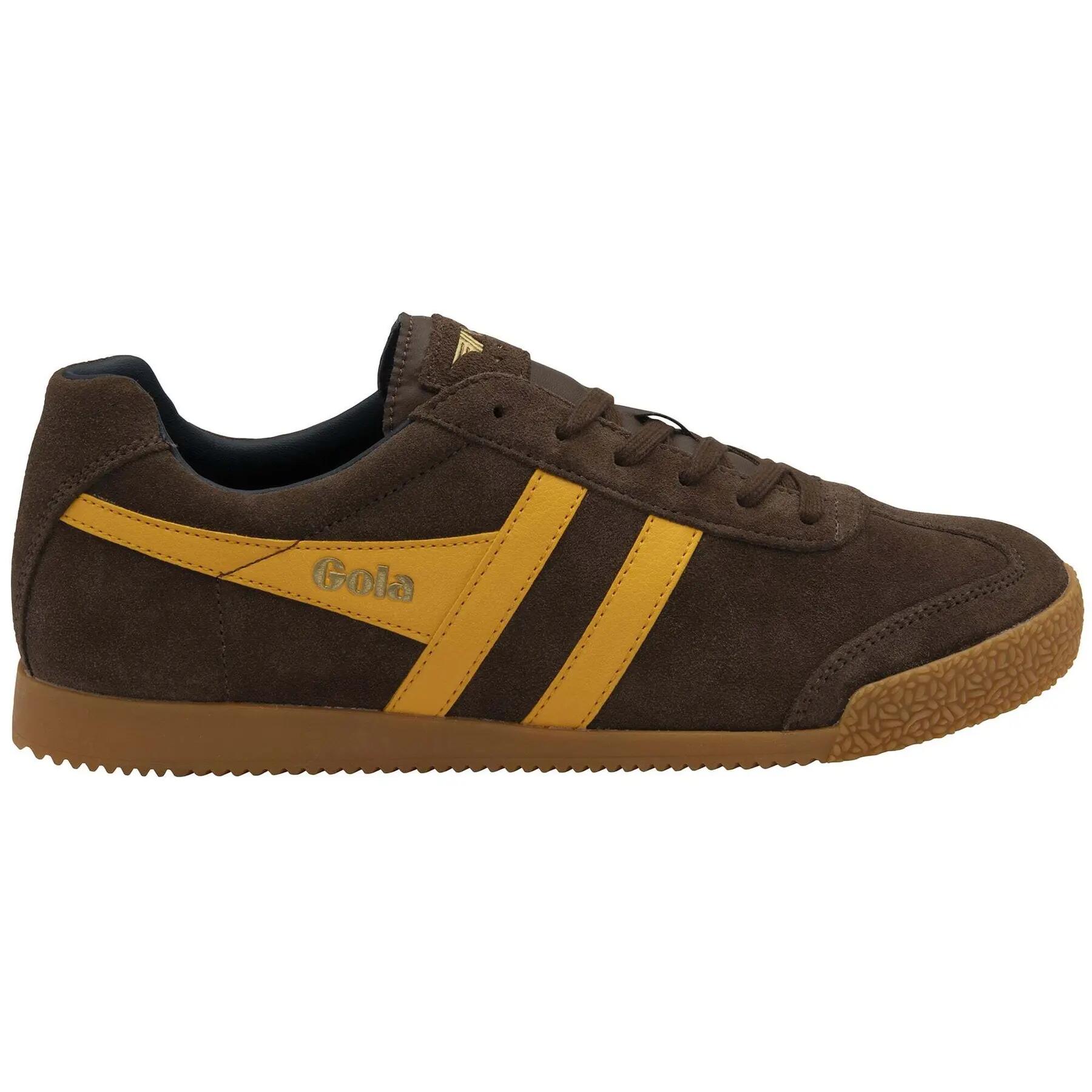 Sneakers zamszowe z sznurowadłami Gola Harrier Suede