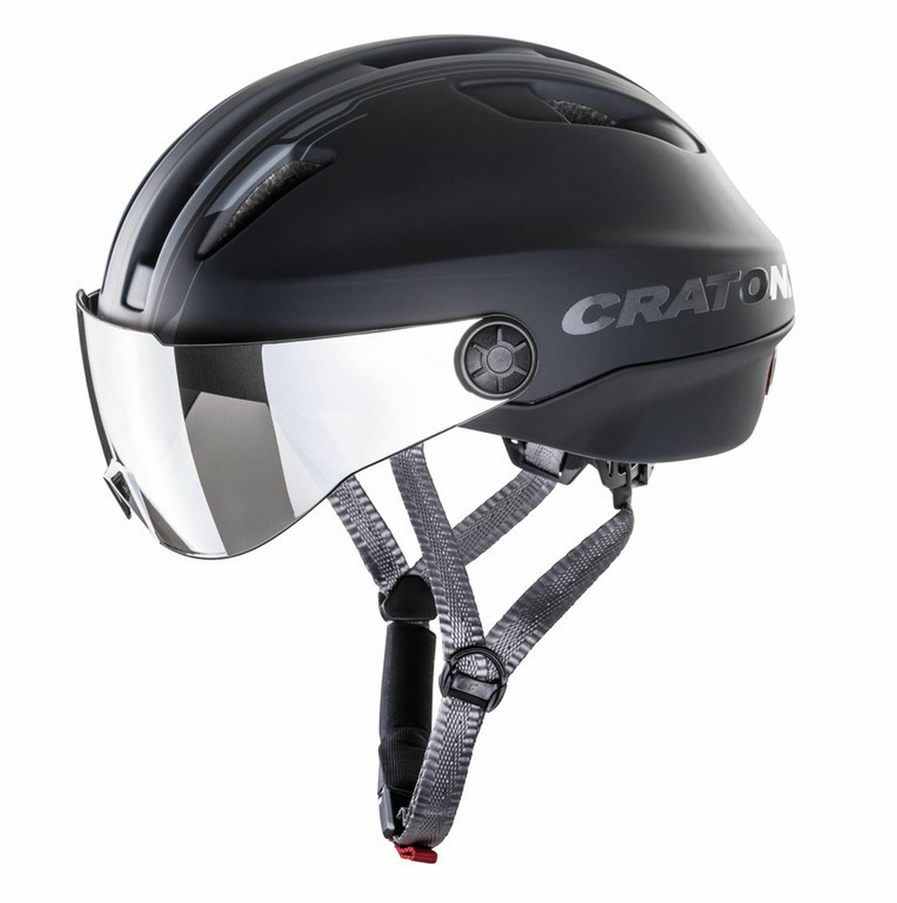 Kask rowerowy Pedelec Evo czarny/antracyt matowy