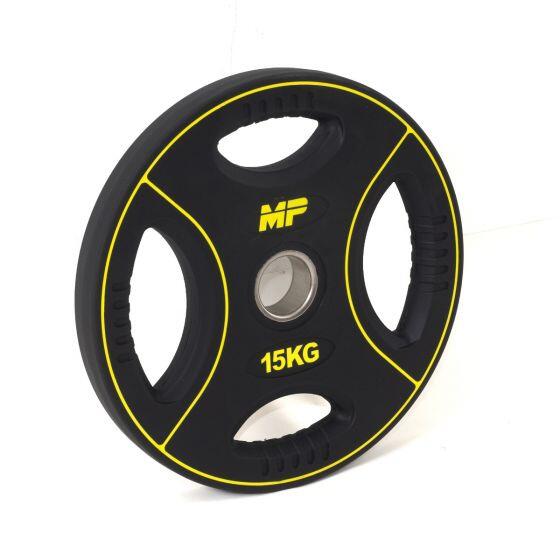 Obciążenie do sztangi PU 4-Grip - 15 kg