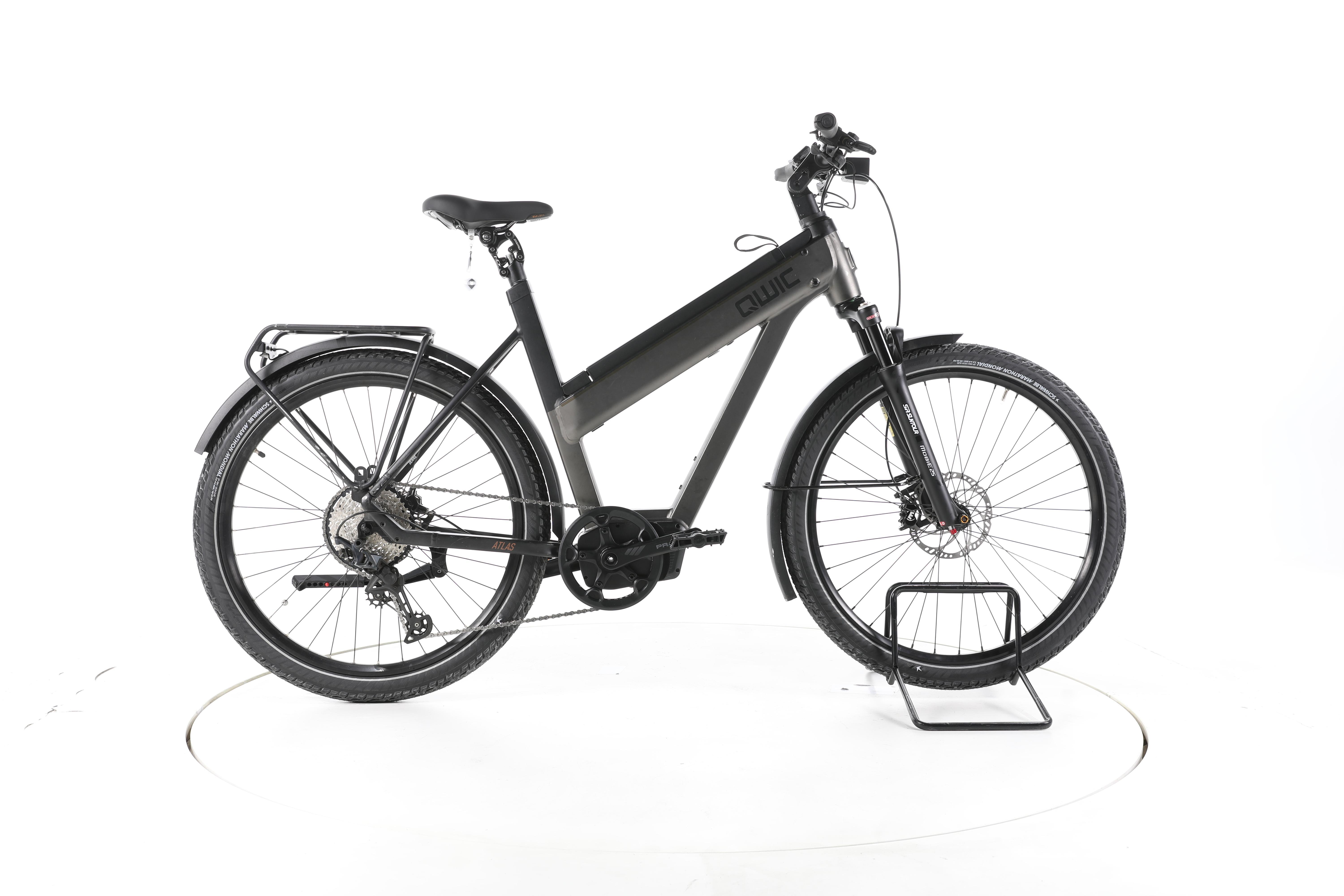 Second Life - QWIC Atlas Dusty Trekking E-Bike - Bardzo dobry stan