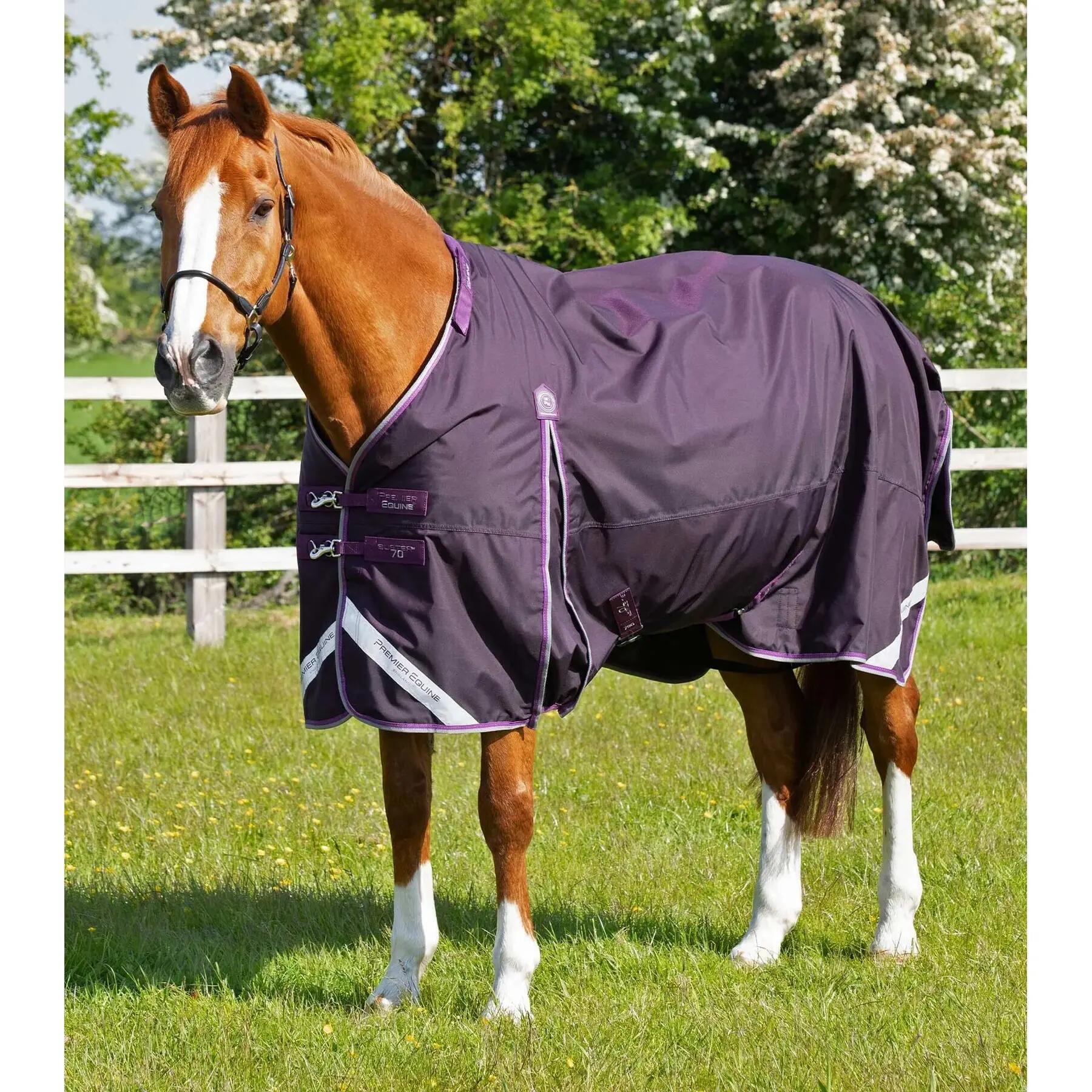 Wodoodporna derka dla konia z osłoną szyi Premier Equine Buster 70 g