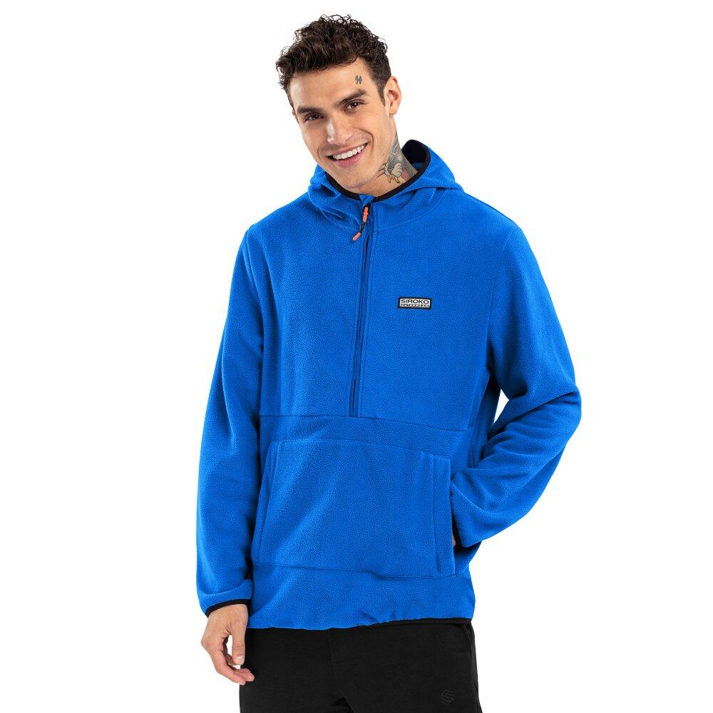 Bluza polarowa z kapturem Męska Montreux
