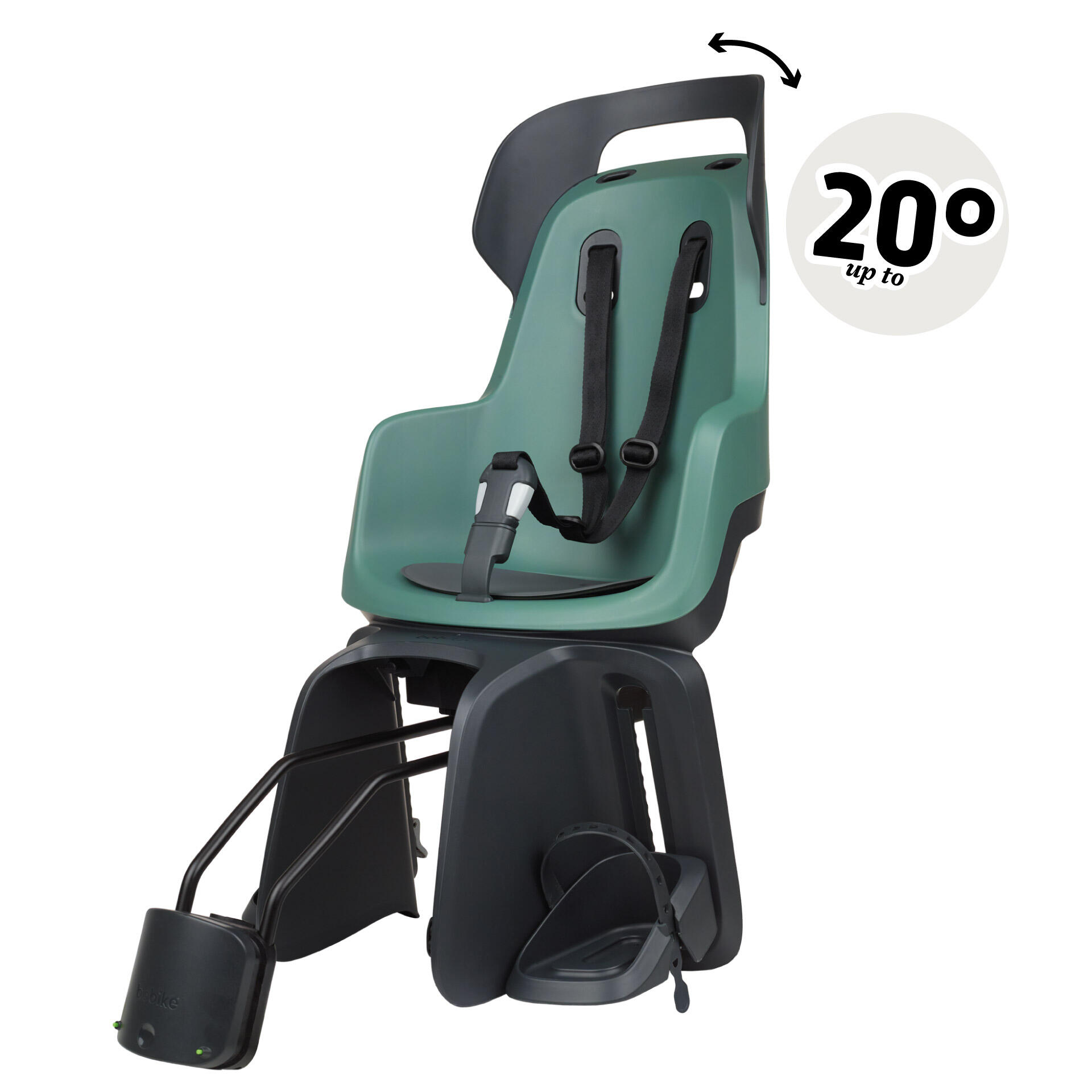 Odchylany fotelik dziecięcy GO 1P mięta pieprzowa
