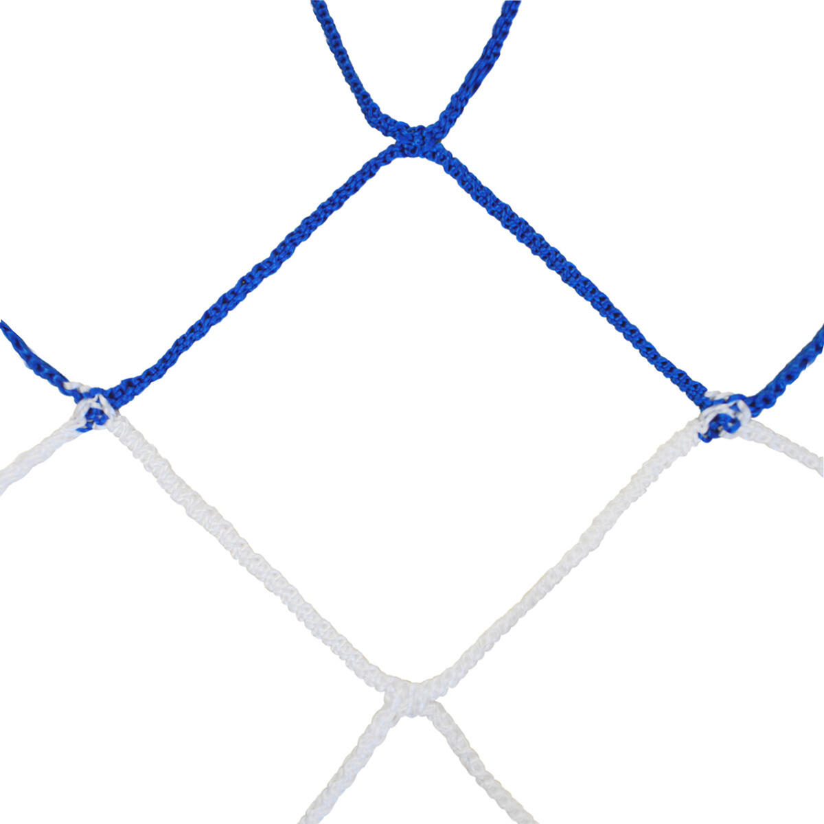 Para siatek piłkarskich na 11 europejskich, dwukolorowych, plecionych PP, 4mm, p