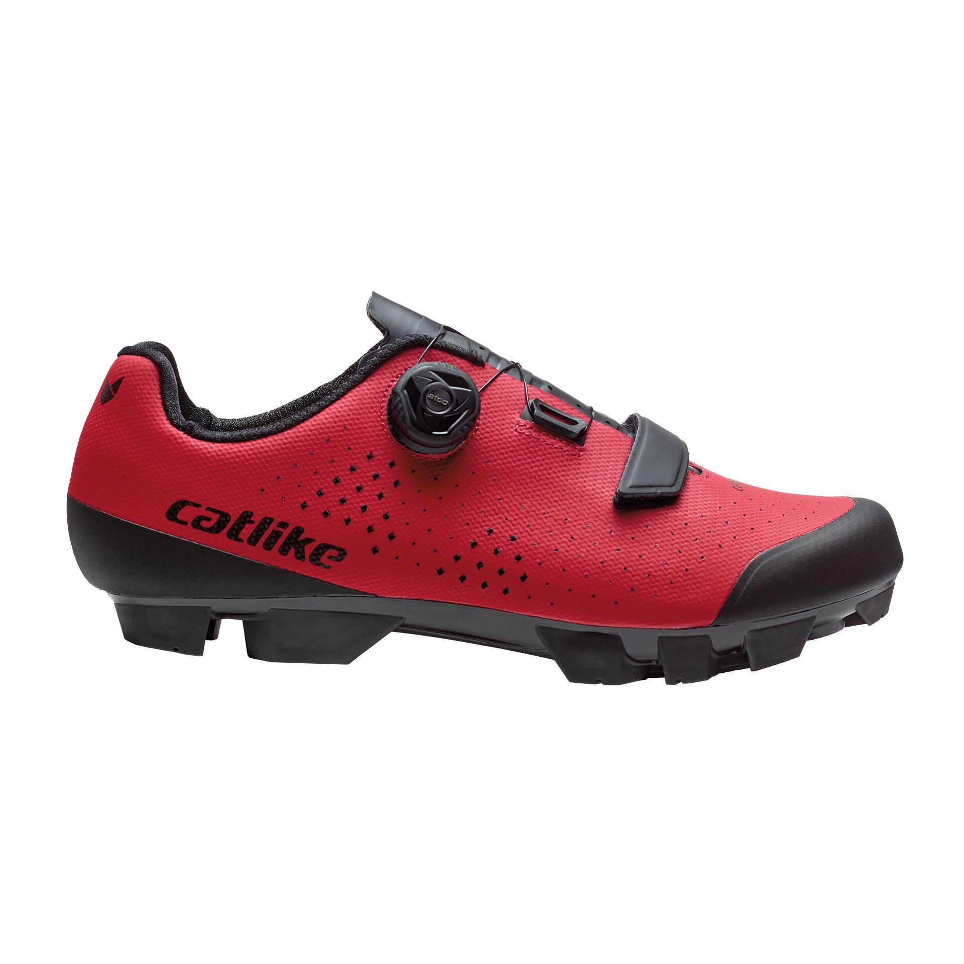 Catlike Kompact'o X1 Buty Kolarskie MTB Unisex Czerwony Mat 41