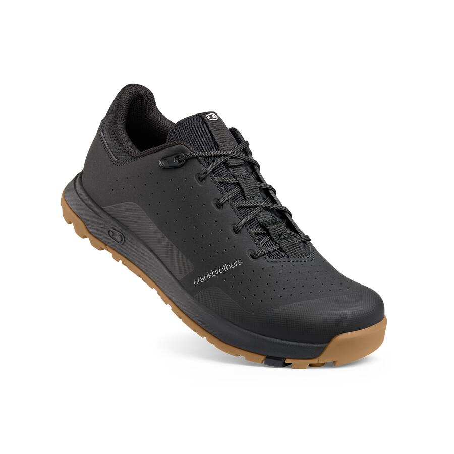 Buty MALLET TRAIL LACE - czarne/czarne/brązowa podeszwa