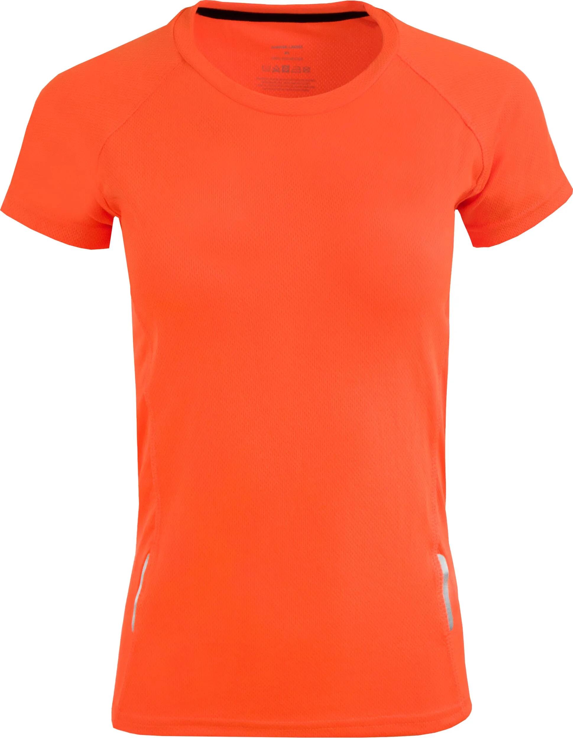 T-shirt sportowy Jumper damski pomarańczowy