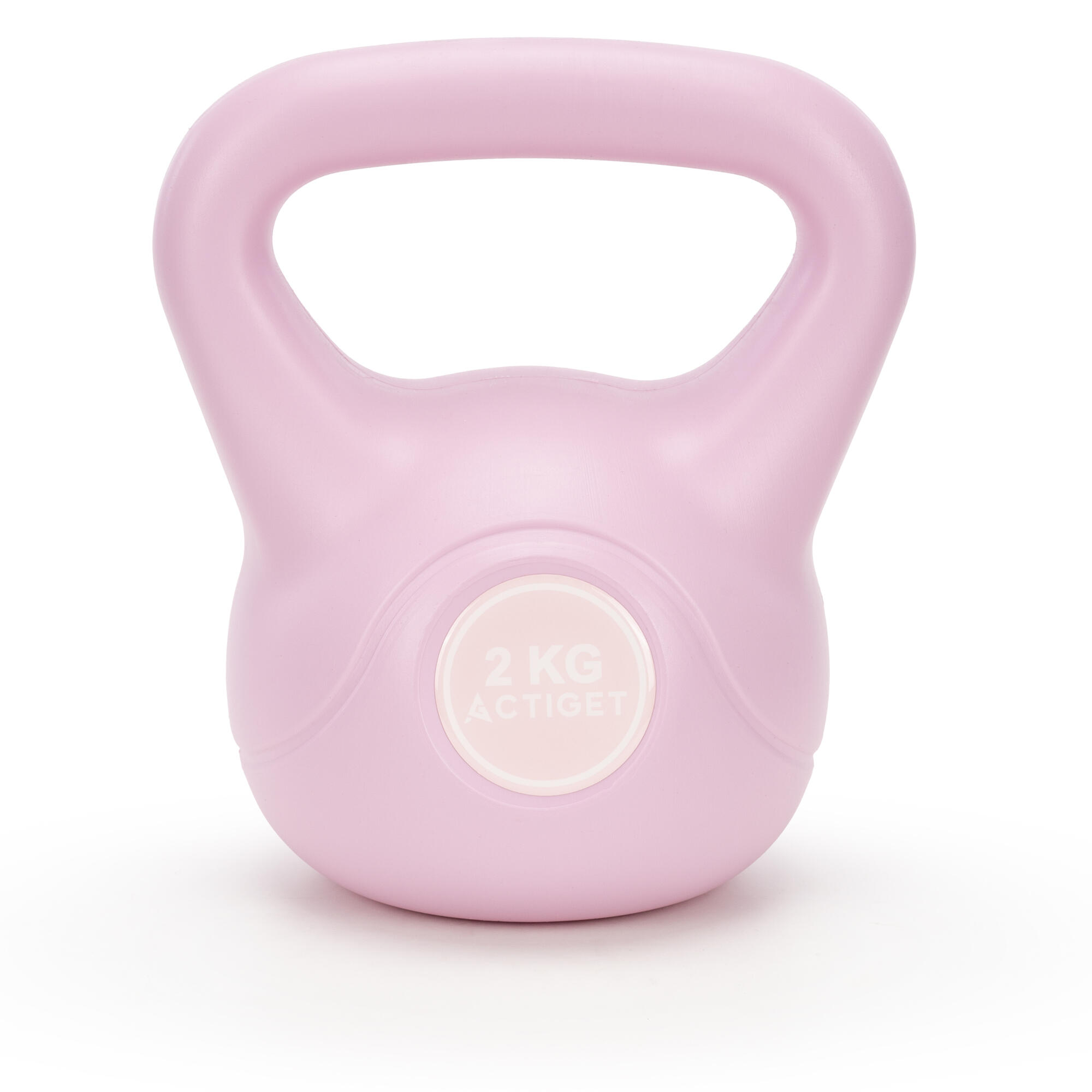 Kettlebell do ćwiczeń Actiget 2 kg hantla, odważnik treningowy ABS