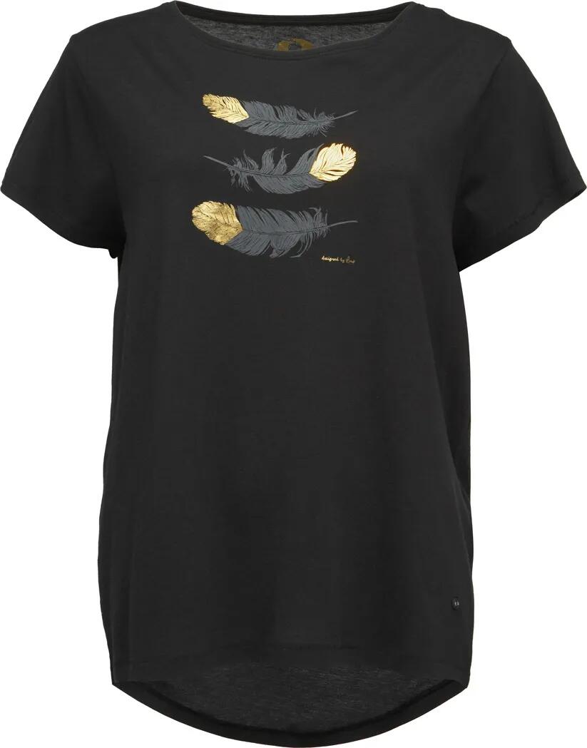 T-shirt damski Loap Asika Blk Czarny