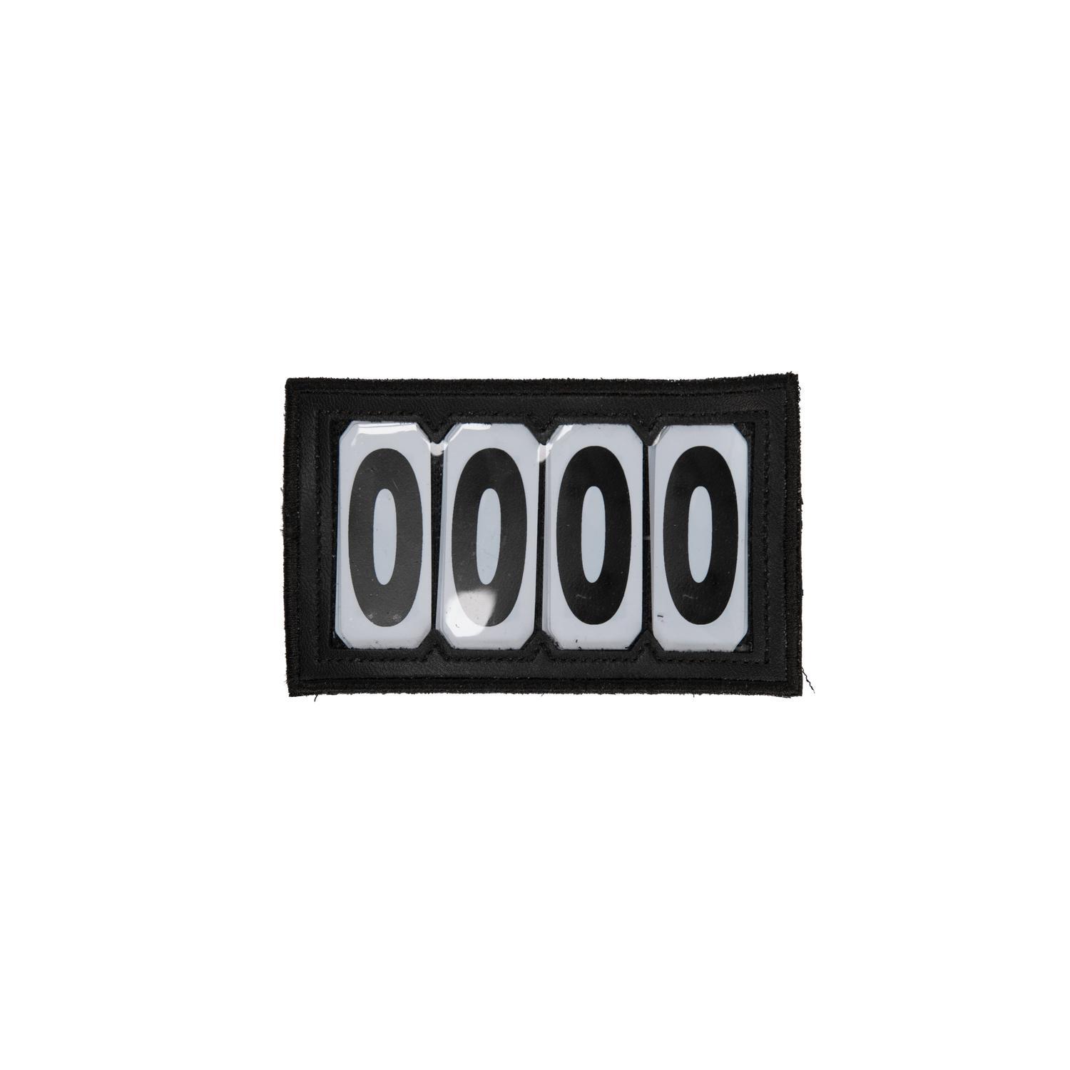 Uchwyt na numer rejestracyjny pvc velcro Kentucky 4 numéros
