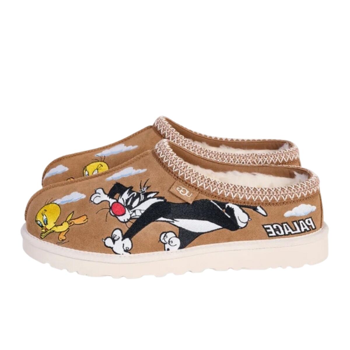 UGG Tasman Slipper Palace x Looney Tunes Chestnut