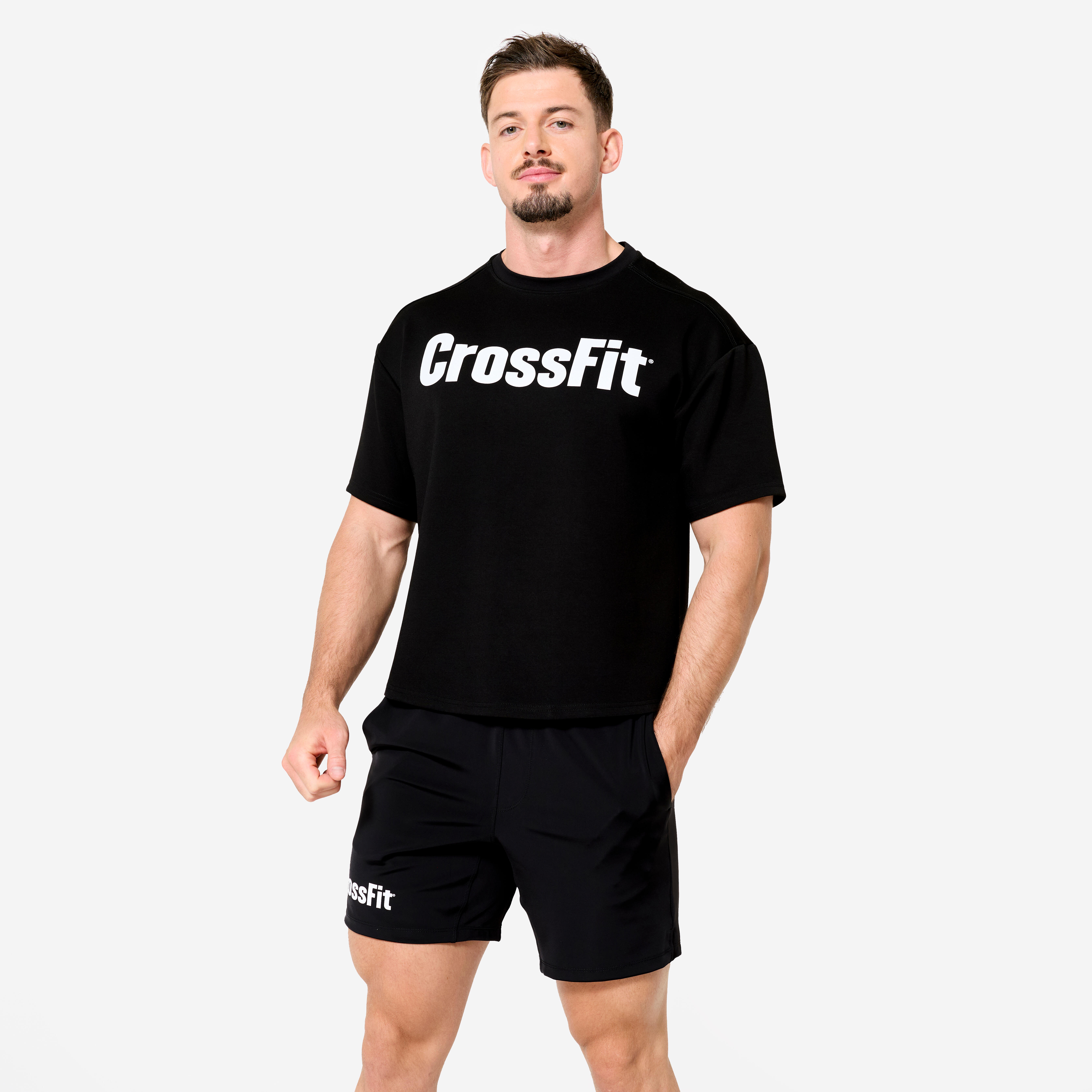 Koszulka fitness unisex CrossFit® oversize