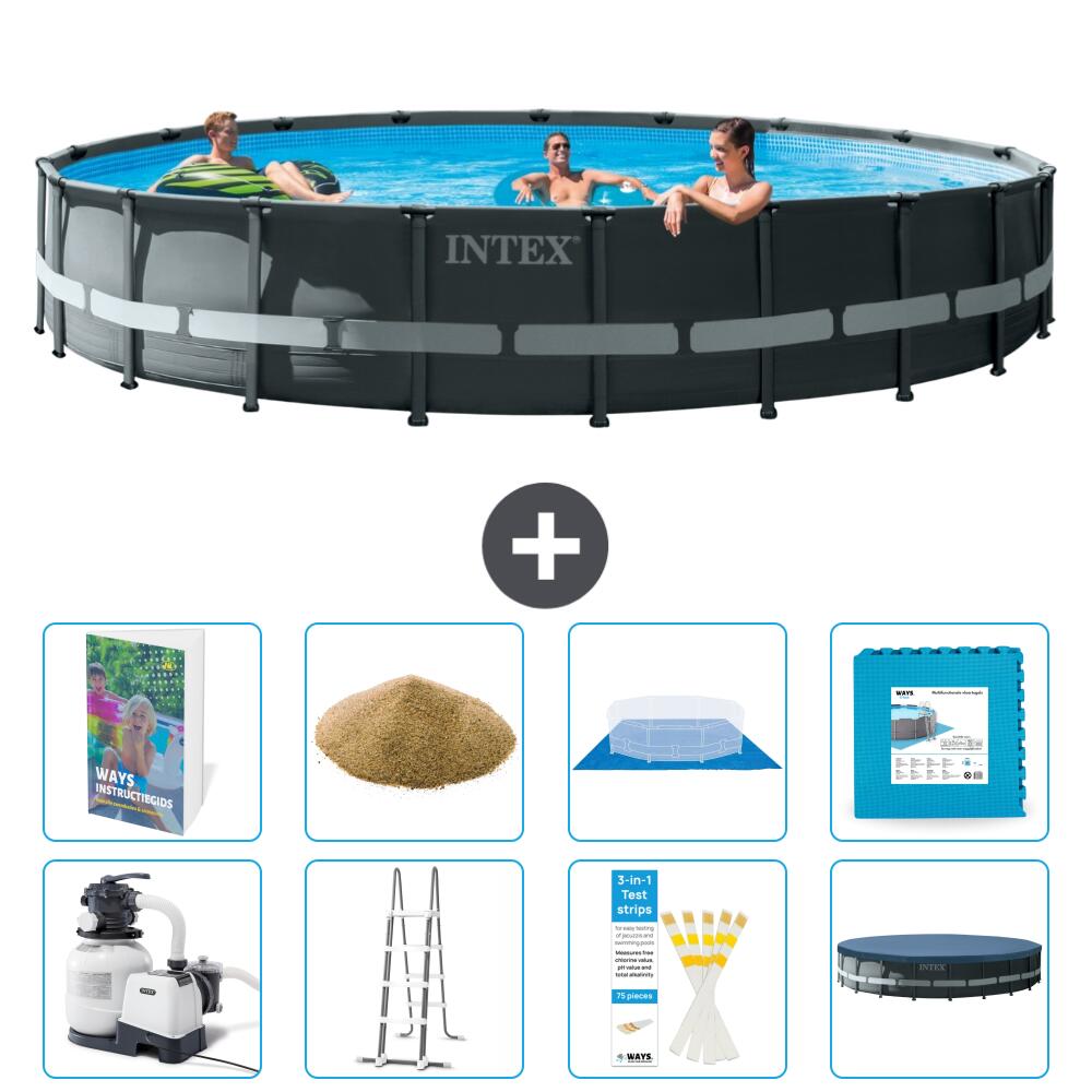 INTEX Basen Ultra XTR Okrągły - 610x122 cm - 9-częściowy S557