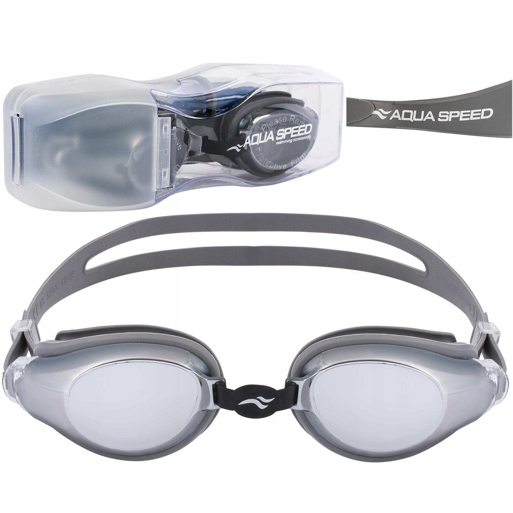 Okulary pływackie dla dorosłych z powłoką anti fog Aqua Speed