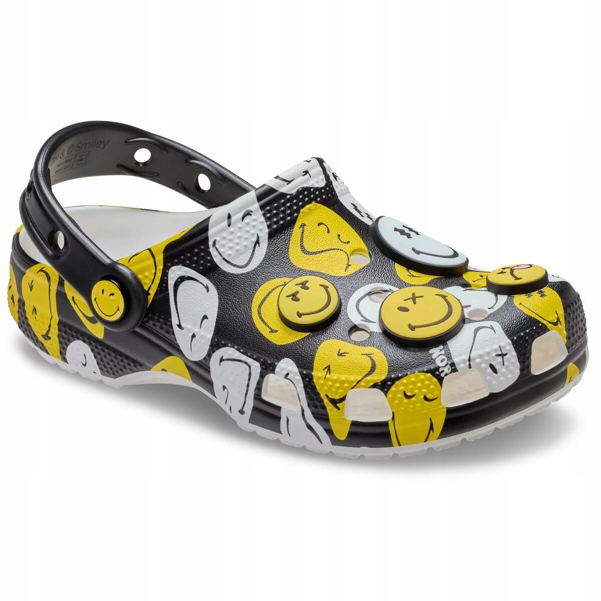 Chodaki Dla Dzieci Crocs Classic Smiley Clog