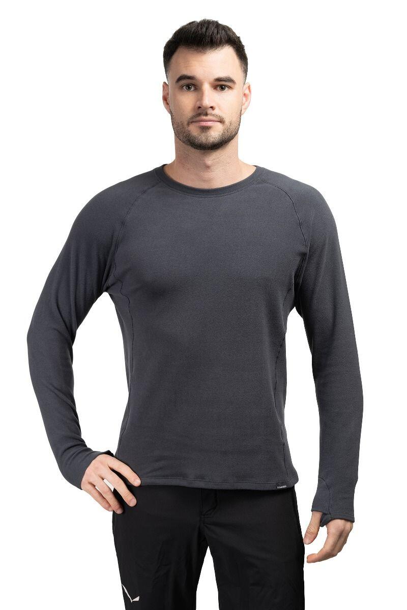 Koszulka Trekkingowa Męska Naturehike Crew Neck Reversible ciemna szara m