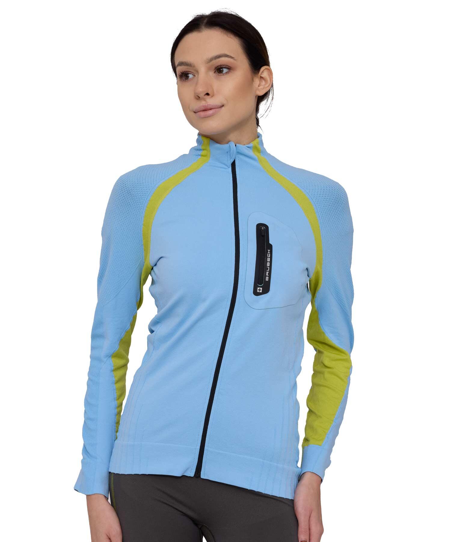Bluza dresowa termoaktywna rozpinana damska Brubeck ACTIVE PRO