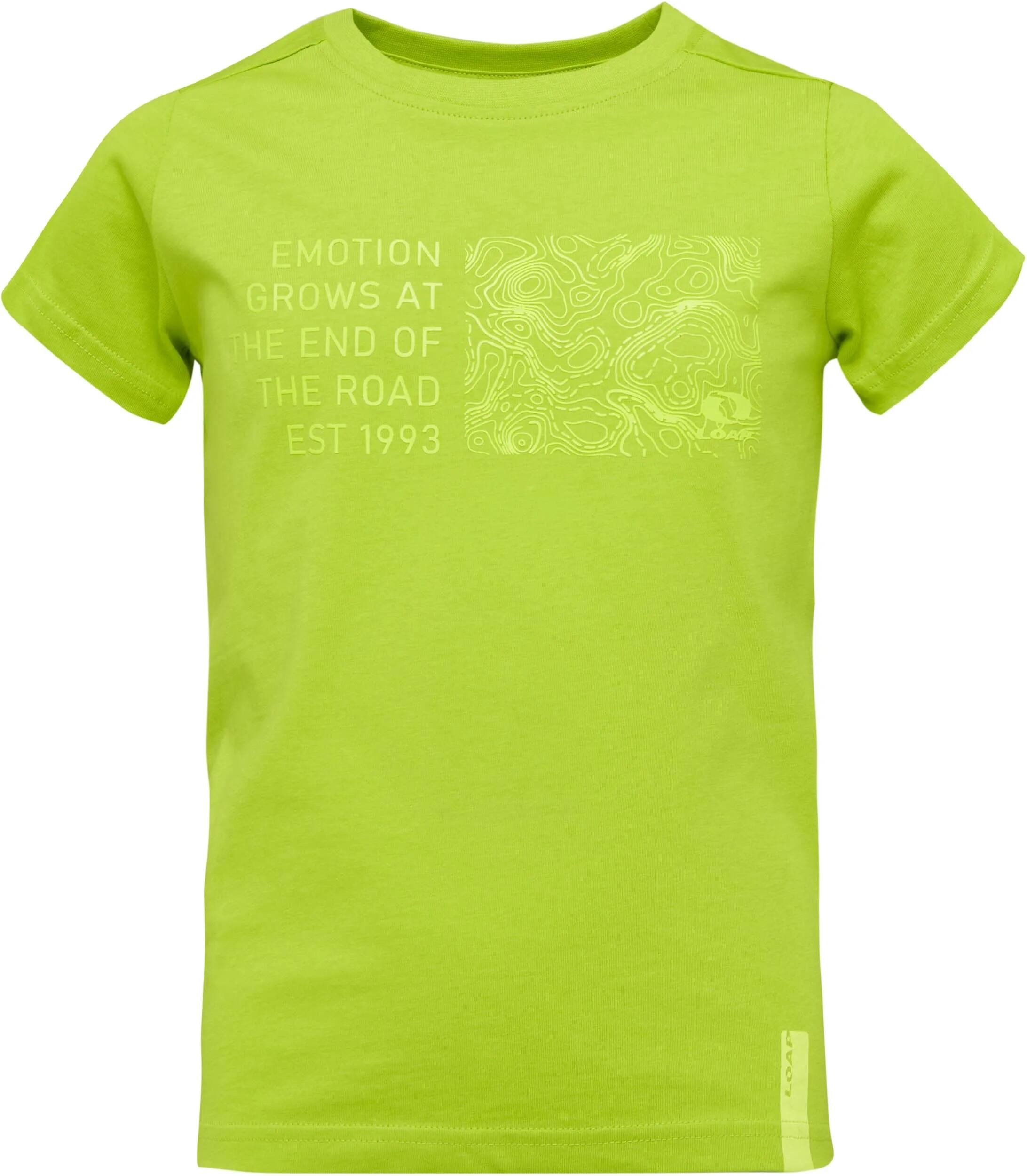 T-shirt chłopięcy Loap Boodar zielony