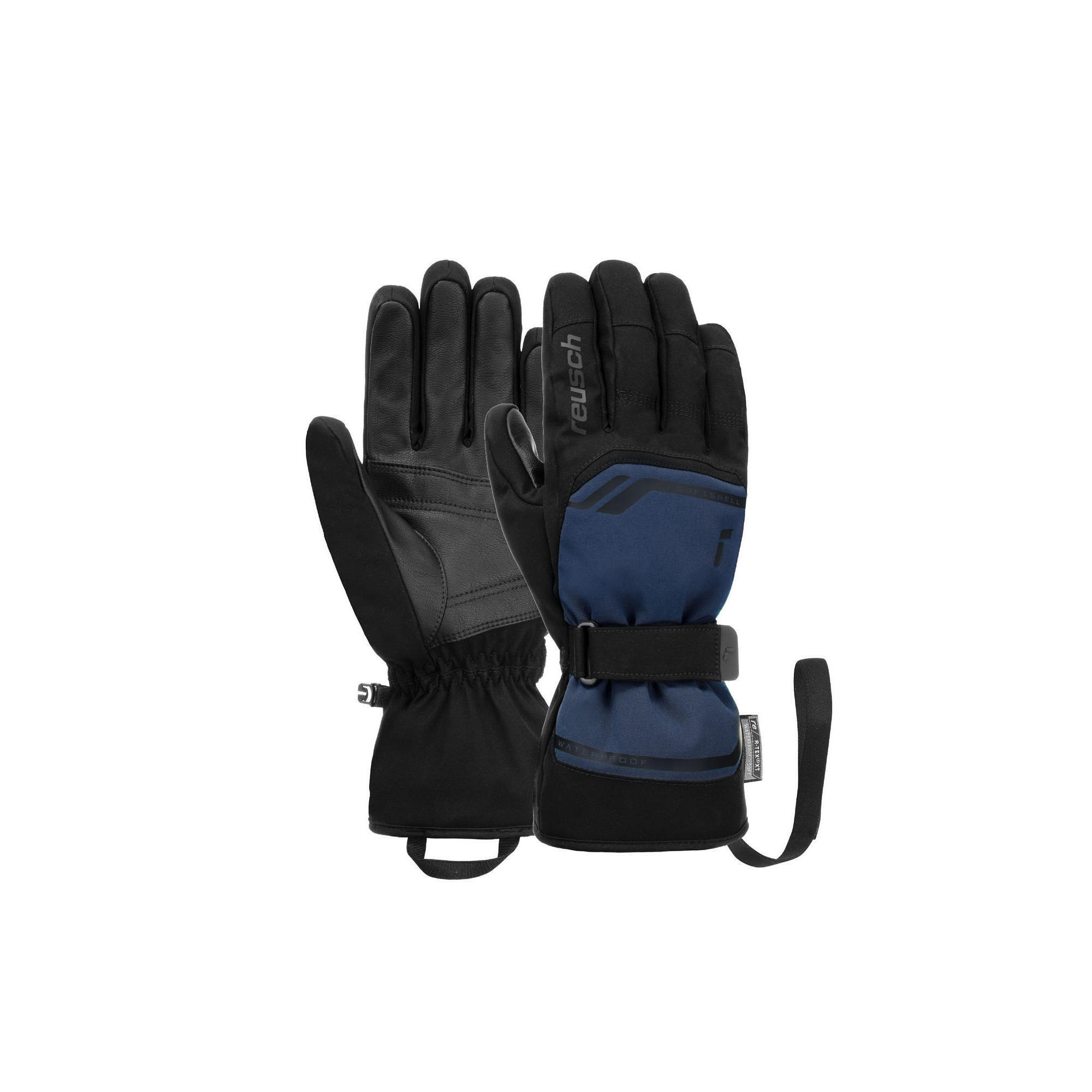 Rękawice narciarskie unisex Reusch Primus wodoodporne ocieplane softshell