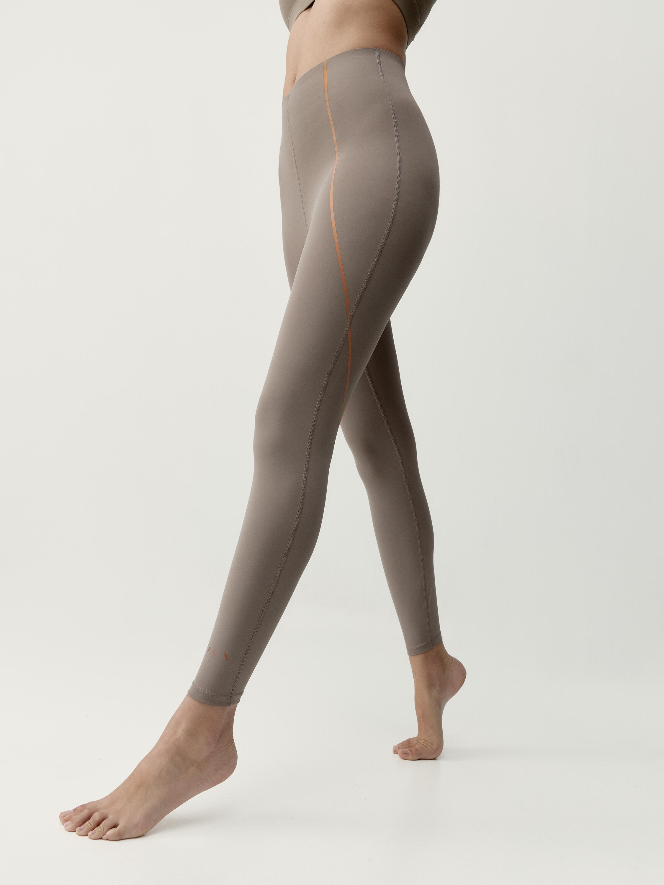 Damskie Legginsy Do Jogi Wysoki Stan Elastyczne Wygodne Brone