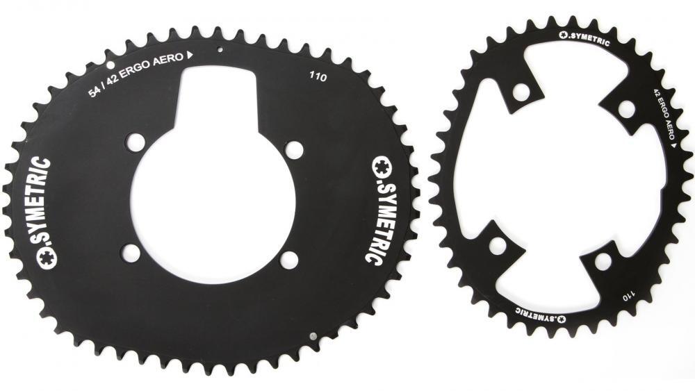 Zębatka rowerowa O.symetric Ergo Aerosym 58/44t