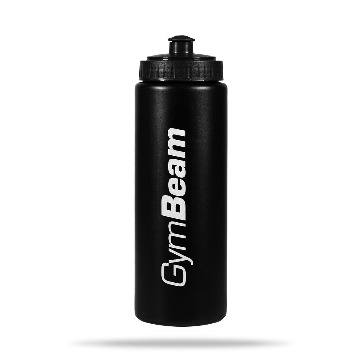 Butelka sportowa z ustnikiem 750 ml czarna