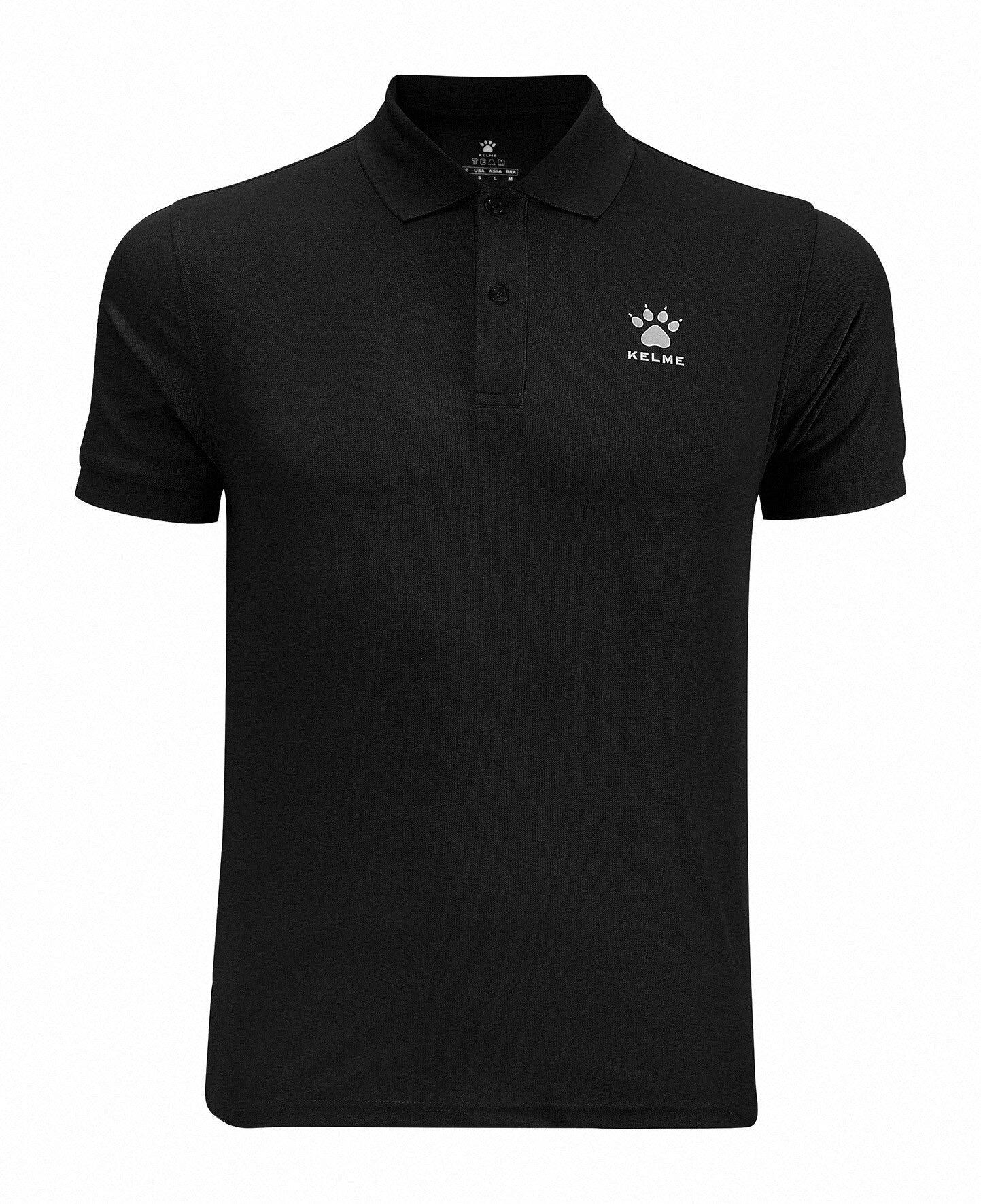 Kelme Polo Manga Corta Basic Negro Unisex