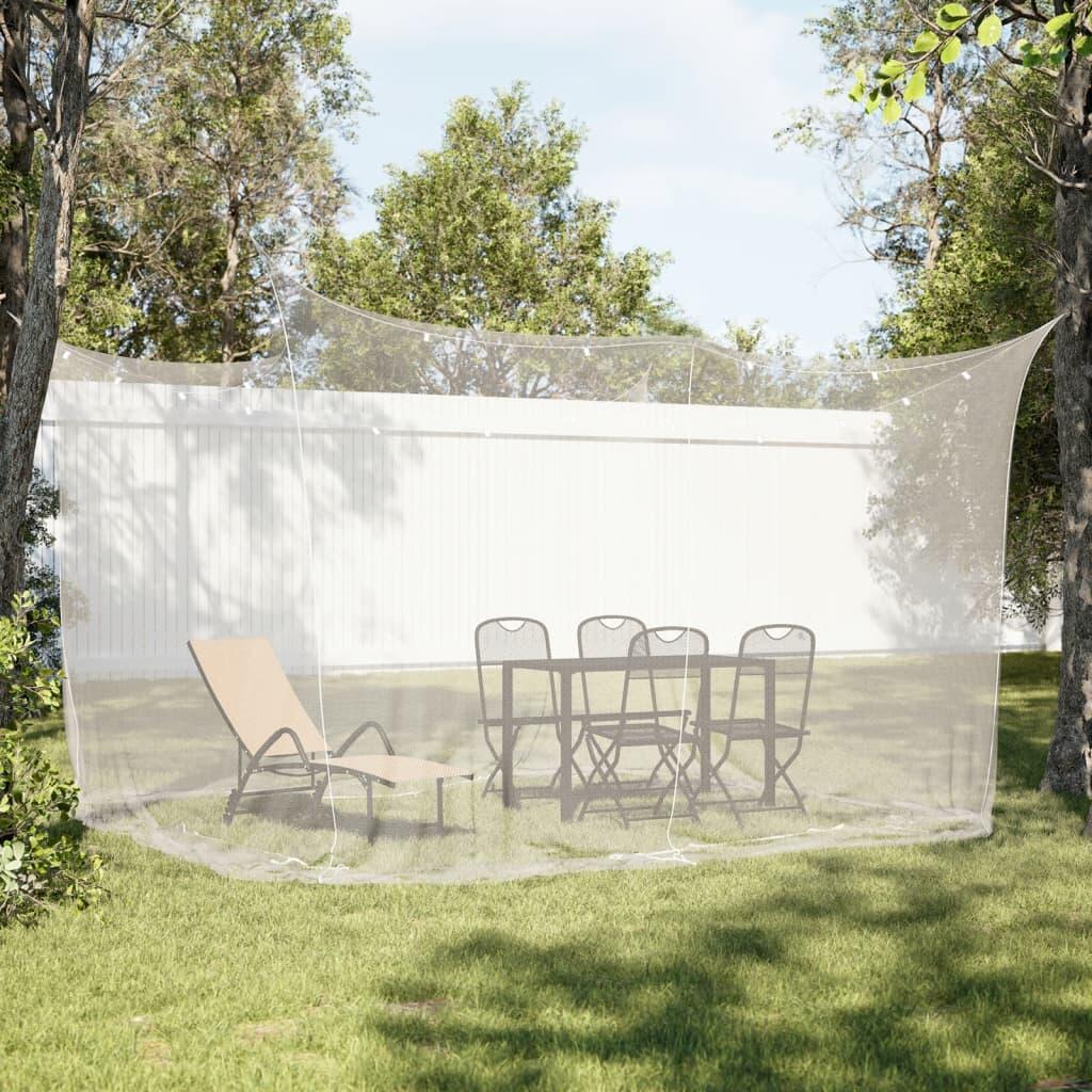 VidaXL moskitiera 156 oczek 300x300x200 cm biała