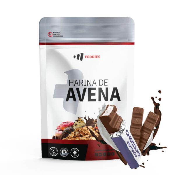 Mąka owsiana - 1 kg mlecznej czekolady MASMUSCULO