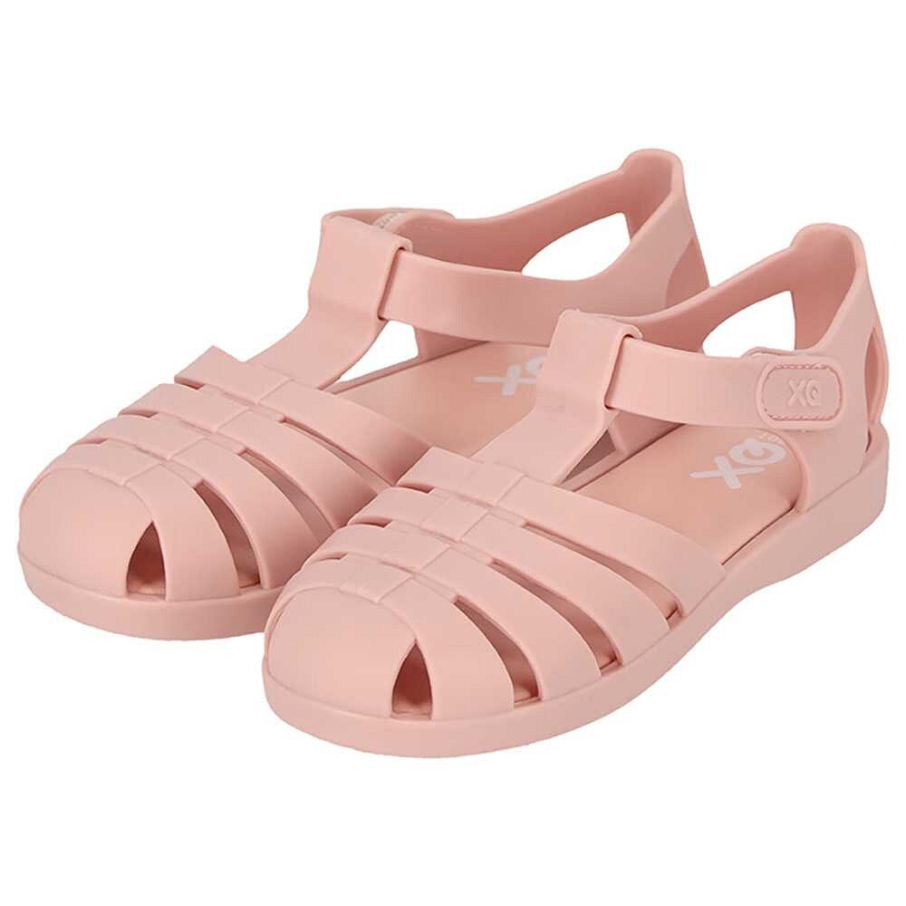 Buty do wody / buty do pływania dla dzieci - regulowane paski - różowe