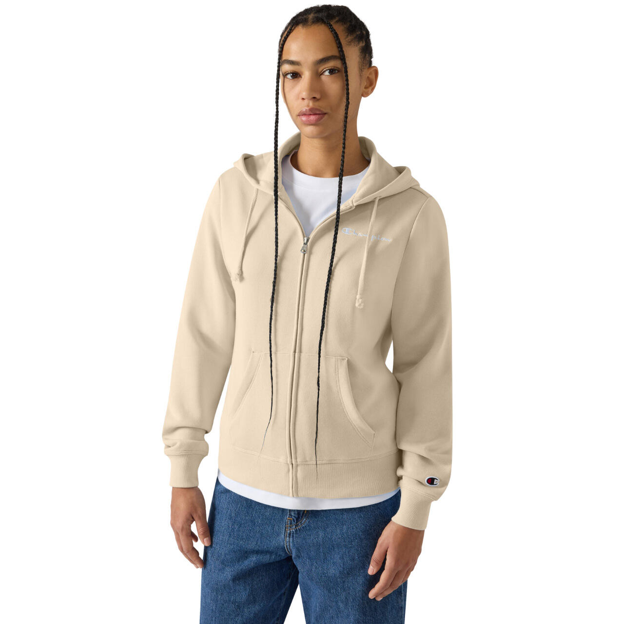Bluza damska Champion Full Zip Hoodie Sweatshirt