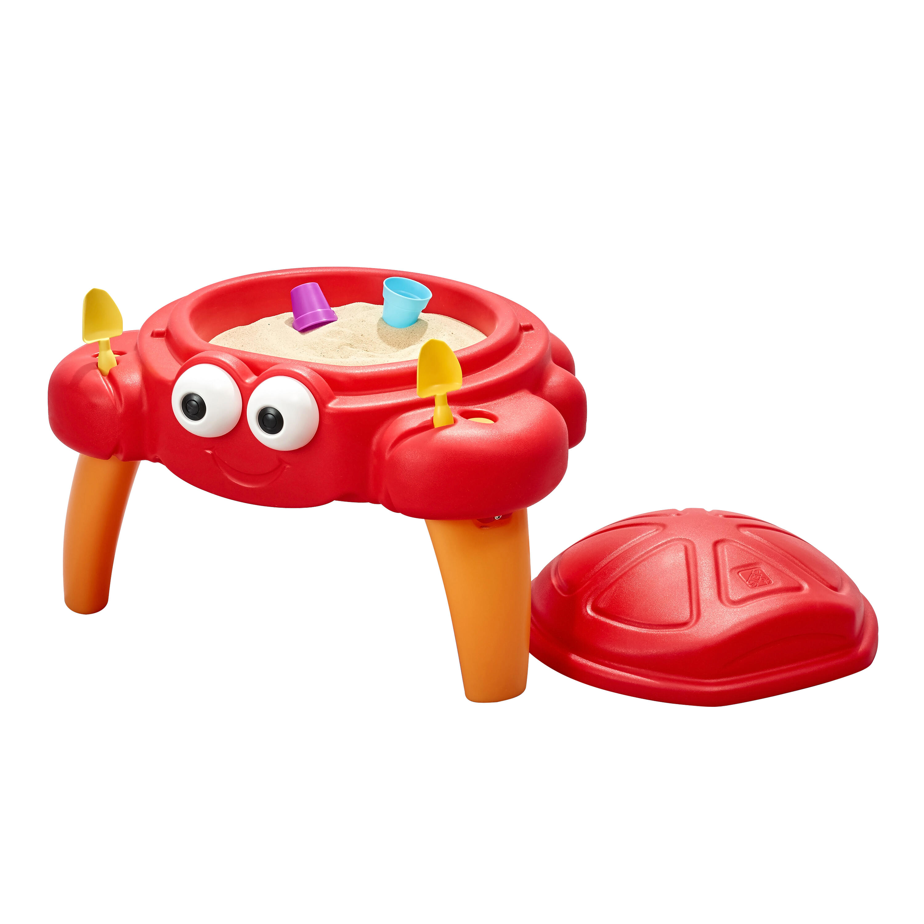 Piaskownica z pokrywa, plastikowa – Step2 Crabbie – Akcesoria