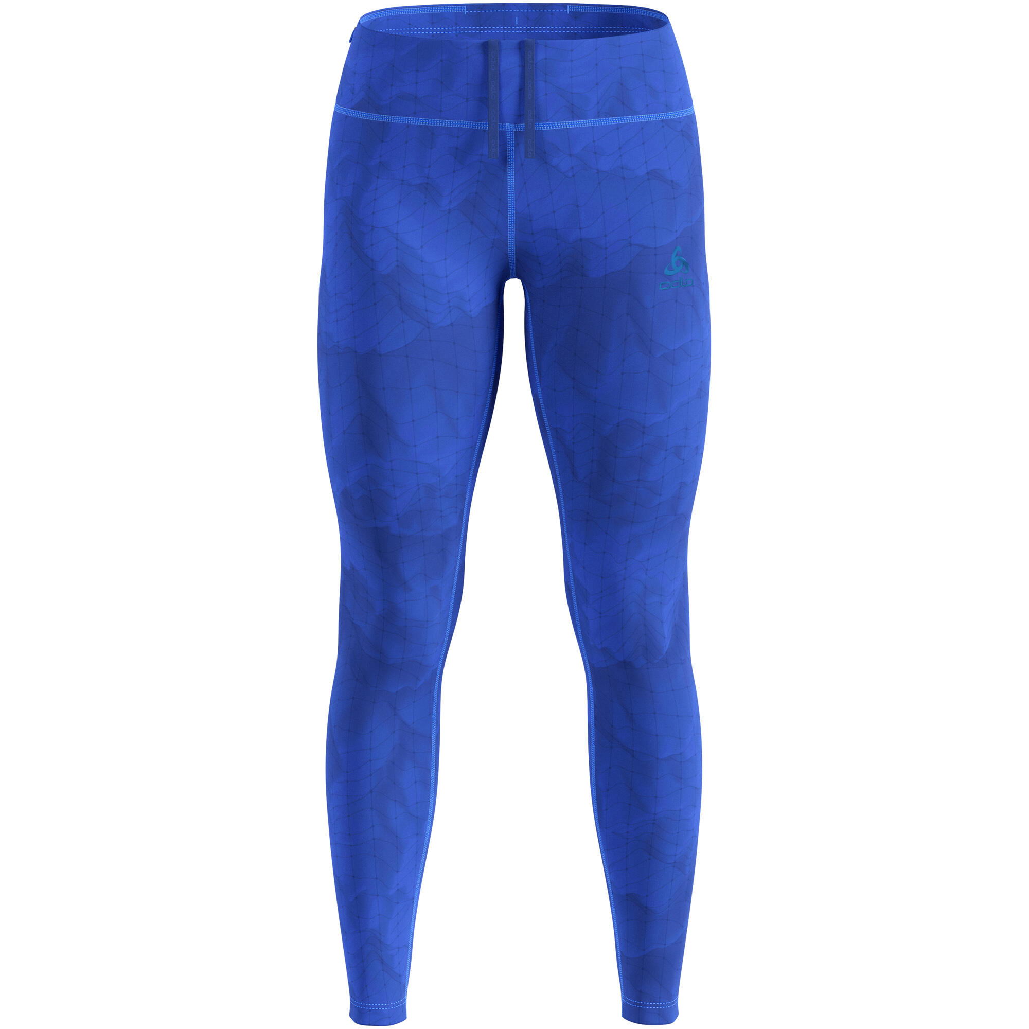 Legginsy tech. damskie ODLO Tights ZEROWEIGHT PRINT