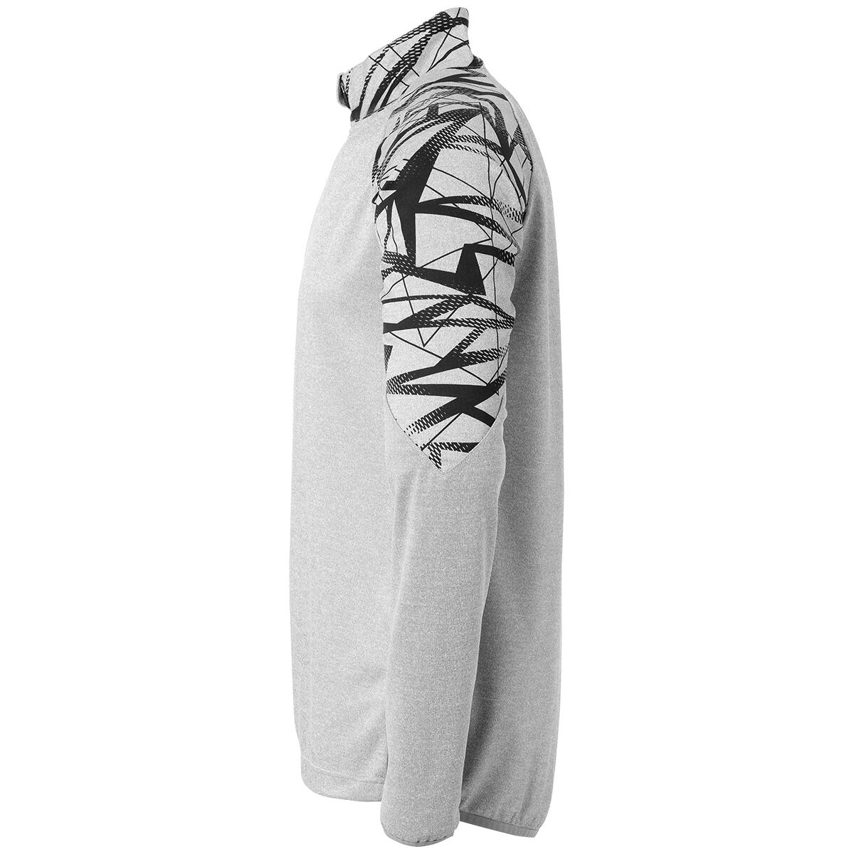 Dziecięcy dżersej z długim rękawem z zamkiem 1/4 Uhlsport Goal 25