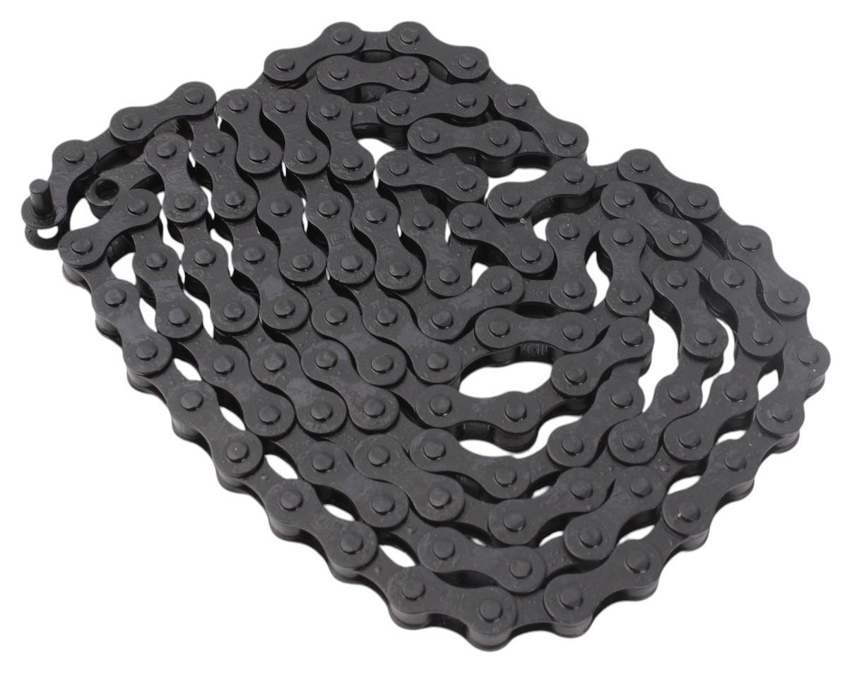 BMX CHAIN BLACK 1/2 x1/8 STEEL KHEBIKES