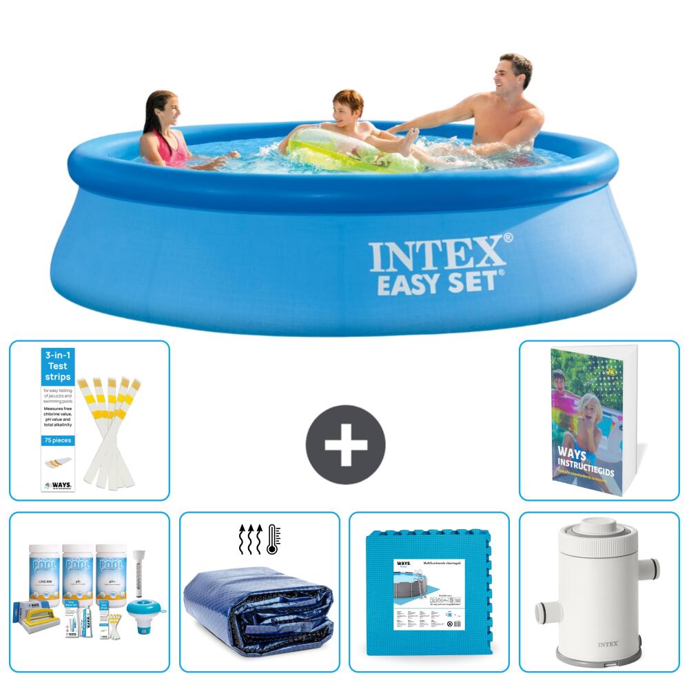 INTEX Basen Easy Set Okrągły - 305x76 cm - 7-częściowy S14