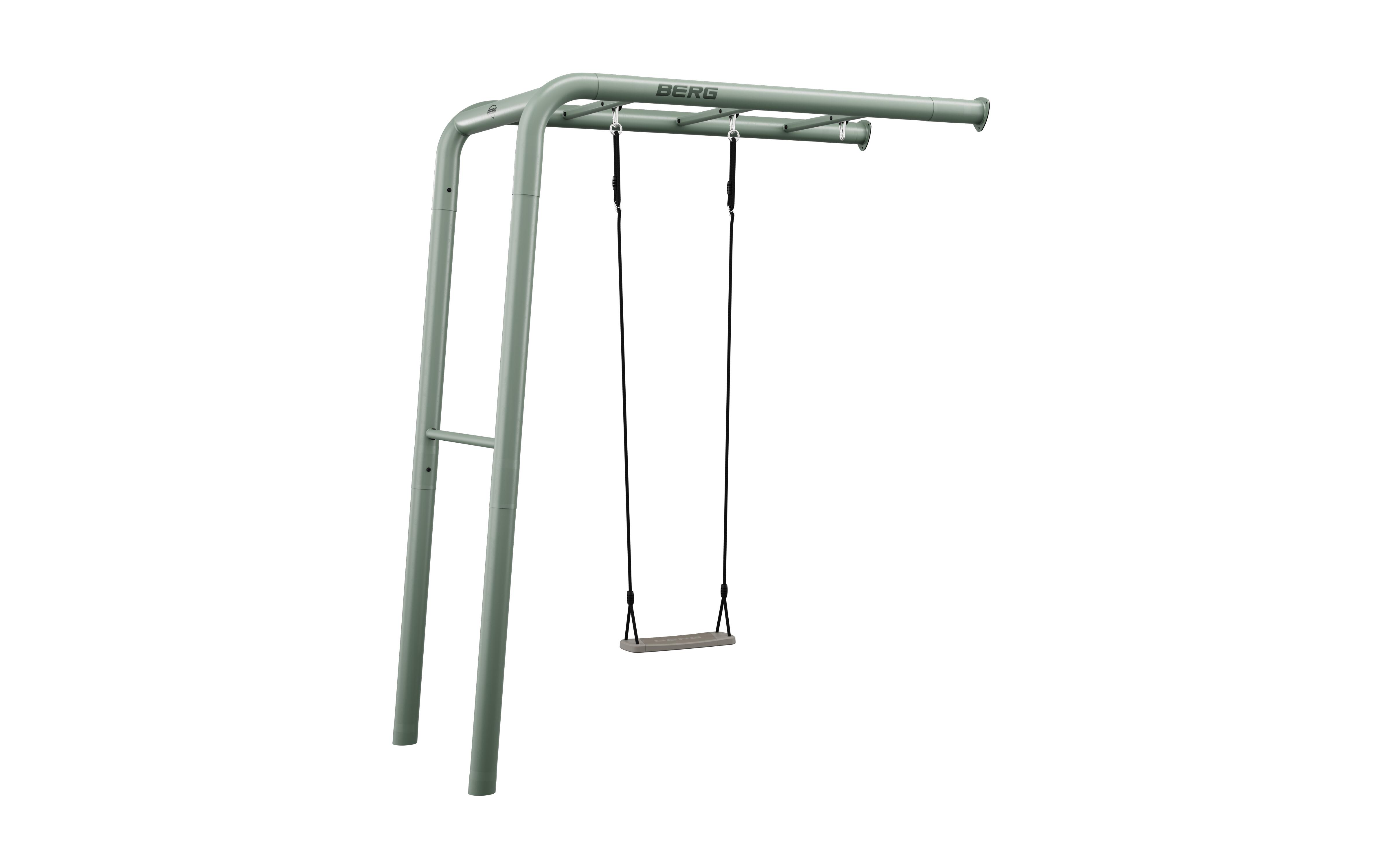 Plac Zabaw i Fitness, PlayBase Wall + Swing set Zielony