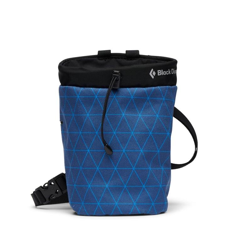 Black Diamond Woreczek na magnezję Gym Chalk Bag ultra blue triangle-M/L