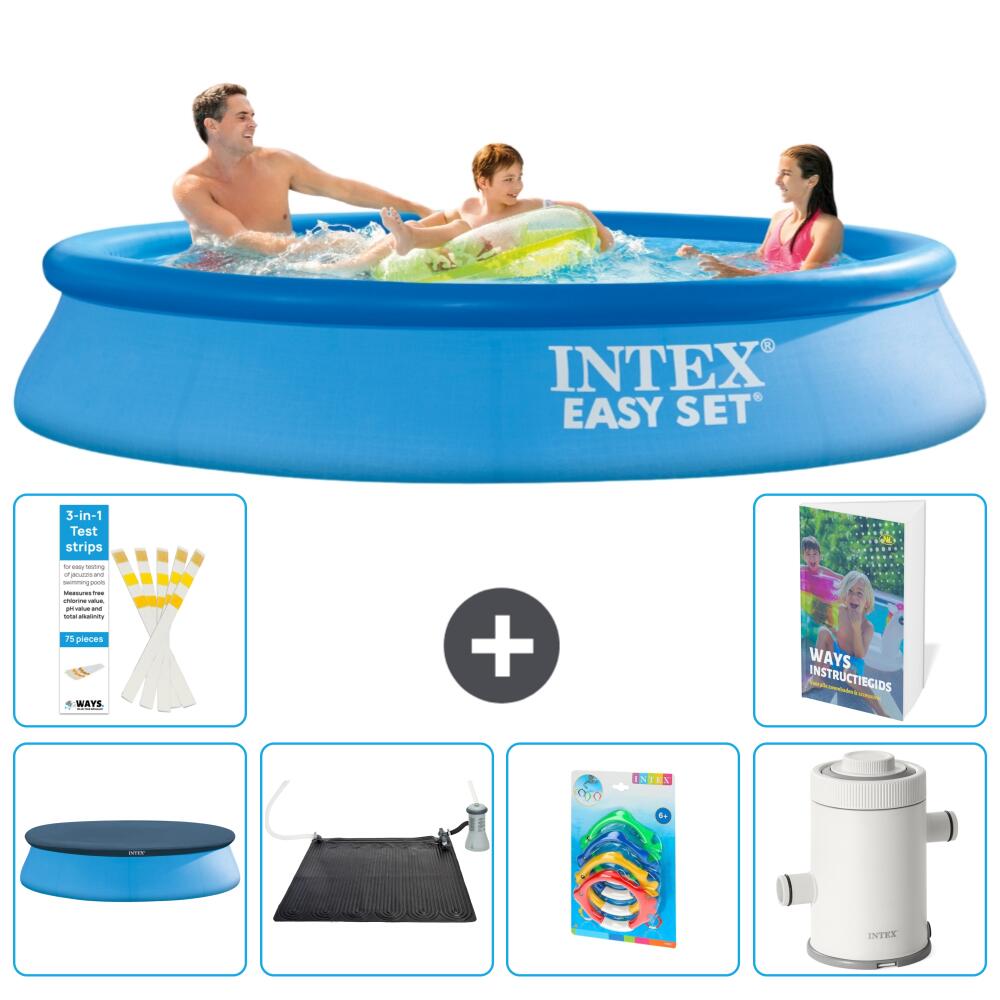 INTEX Basen Easy Set Okrągły - 305x61 cm - 7-częściowy S118