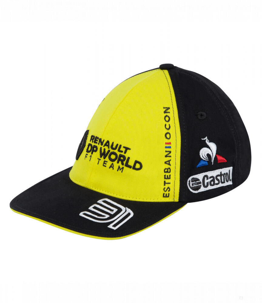 Czapka Renault F1 Team Occon żółto-czarna